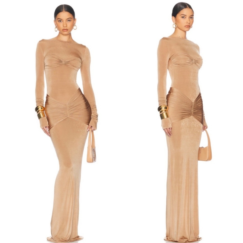 BB2. NWT HELSA JOSEPHINE DRESS IN TRUFFLE